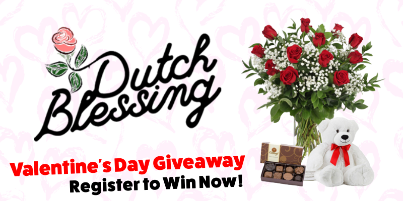 Dutch Blessing Floral Valentine